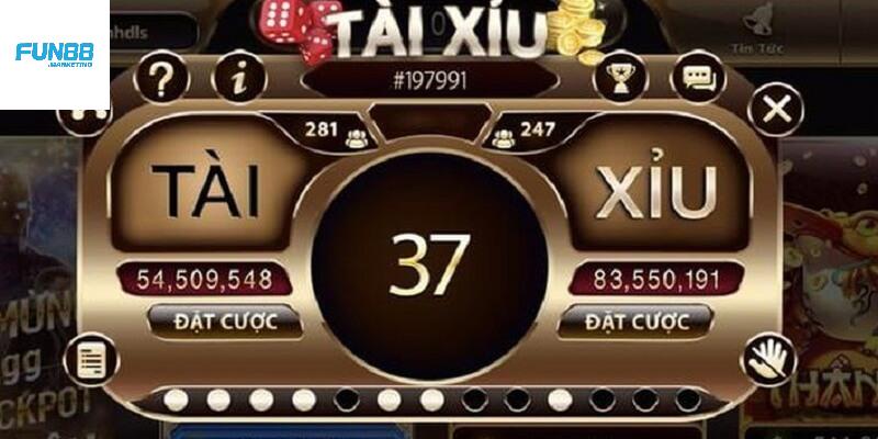 Chơi tài xỉu trực tuyến